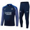 PSG Training Kit (Sweatshirt+Pants) Navy&Blue 2025/26