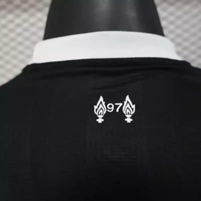 Alternative view of Liverpool Football Jersey Black Goalkeeper Shirt 2025/26