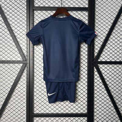Alternative view of PSG Soccer Jersey Home Kids Kit Jersey+Shorts 2025/26
