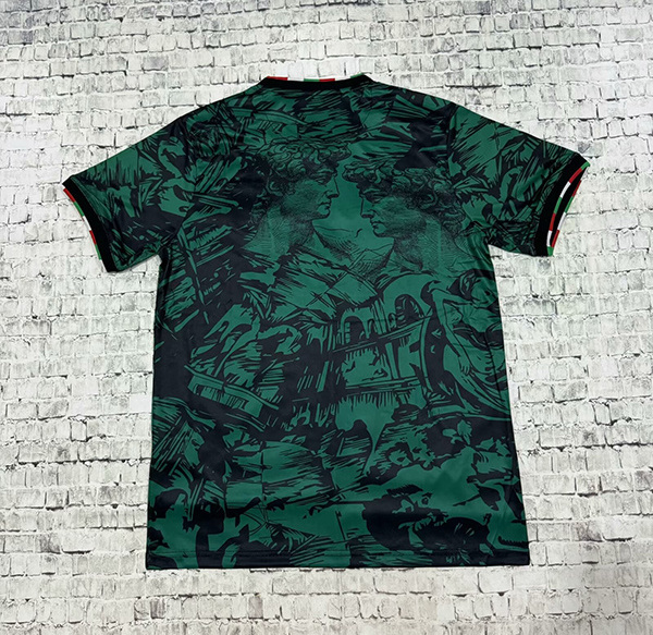 Italy Soccer Jersey Green Special Edition Custom Shirt 2024 - Image 2