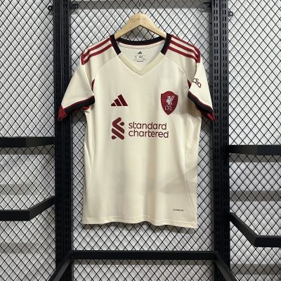 Liverpool Football Jersey Away Custom Shirt 2025/26