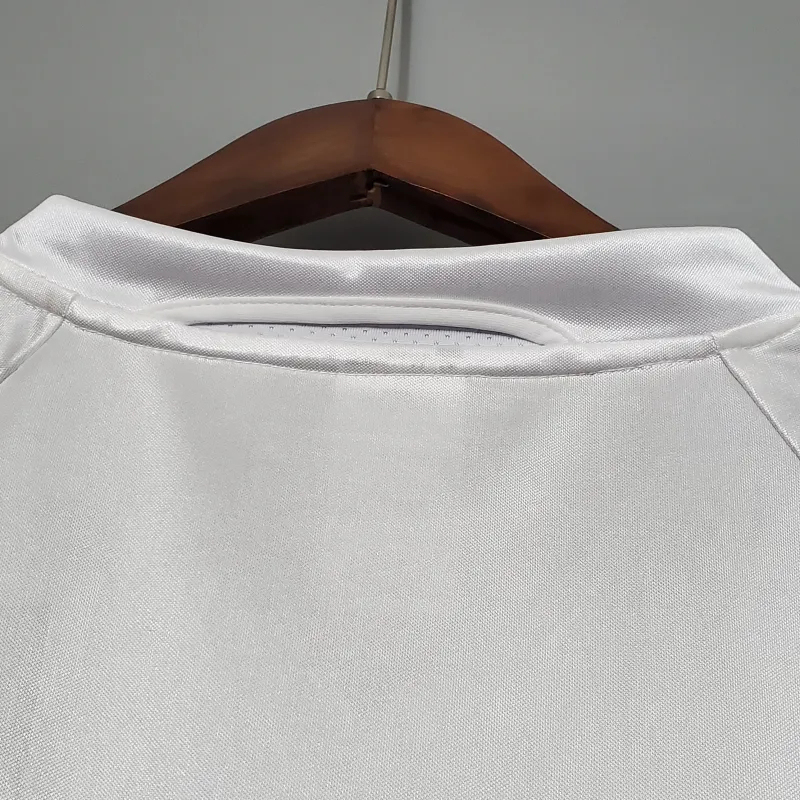 Real Madrid Retro Jersey Home Custom Soccer Shirt 2004-05 - Image 5