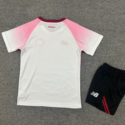 Alternative view of Bayer 04 Leverkusen Soccer Jersey Away Kids Kit Jersey+Shorts 2025/26