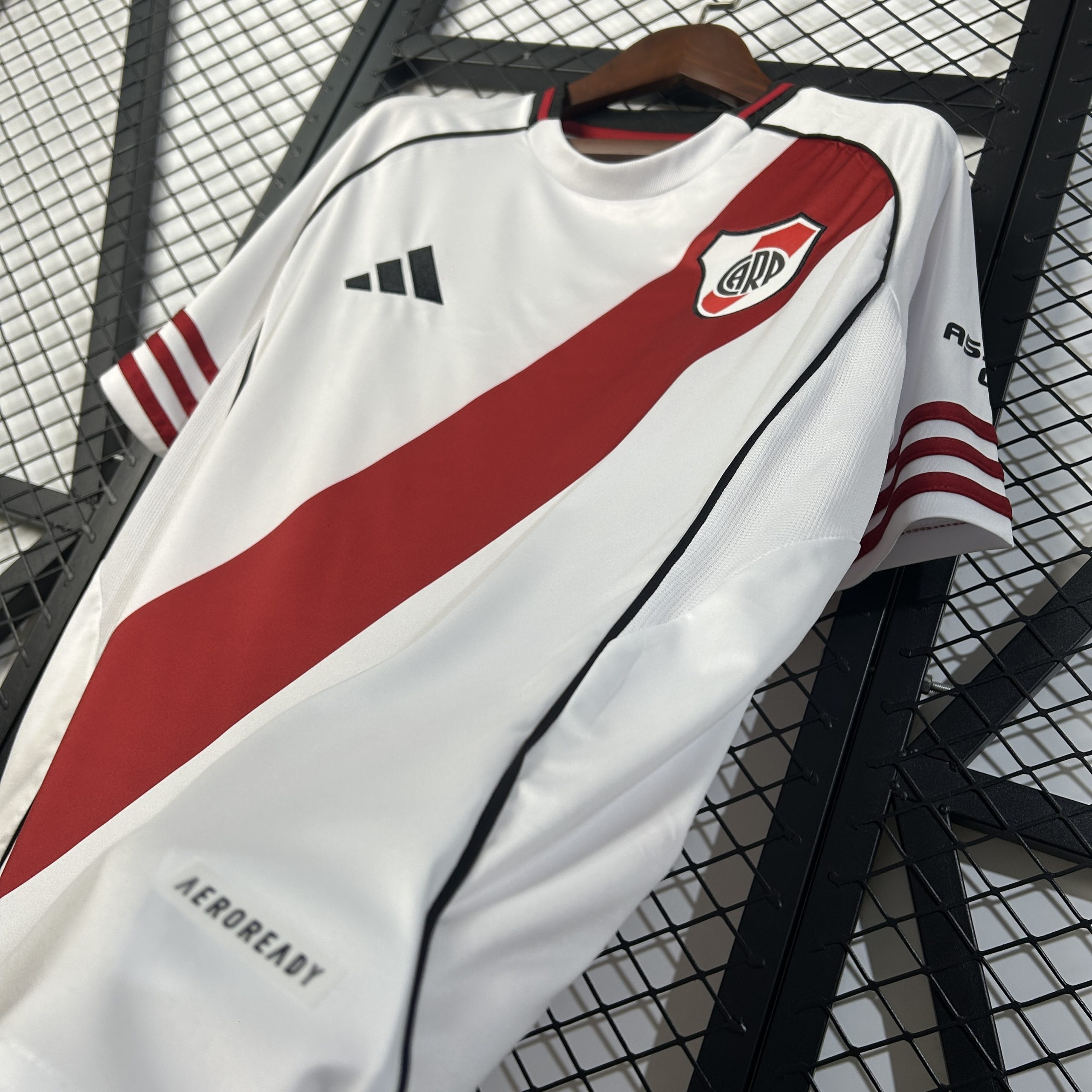 River Plate Soccer Jersey Home Custom Shirt 2025/26 - Image 6