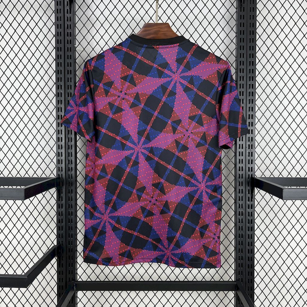 Olympique Lyonnais Football Jersey Pre-Match Training Custom Shirt 2025-26 - Image 2