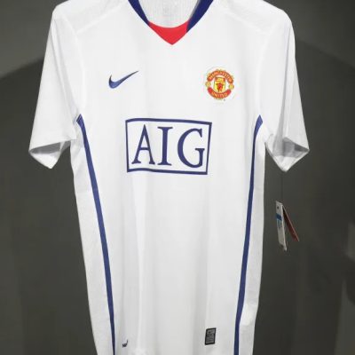 Manchester United Retro  Away Football Jersey Shirt 2008/09