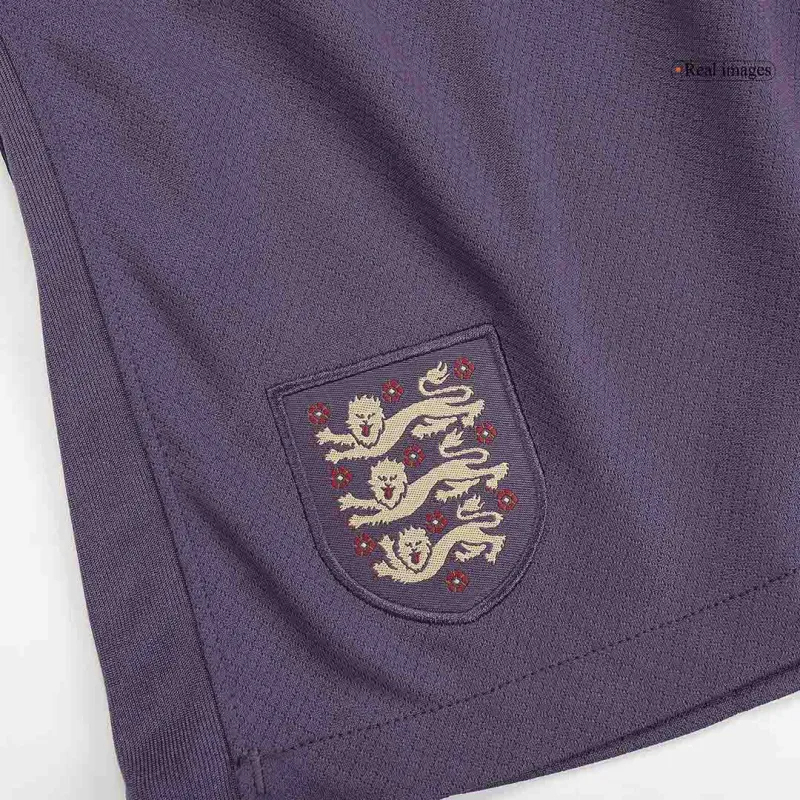 England Soccer Jersey Away Custom Shorts EURO 2024 - Image 4