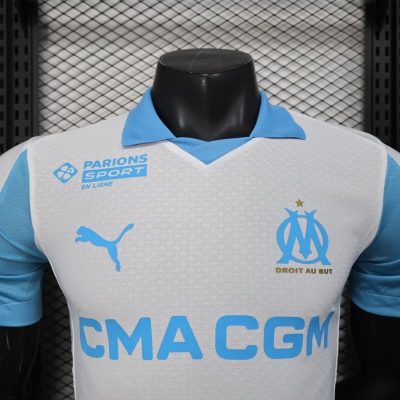 Alternative view of Marseille Soccer Jersey Home Shirt 2025/26