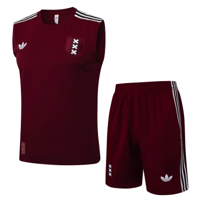 Ajax Sleeveless Training Kit Red 2025/26