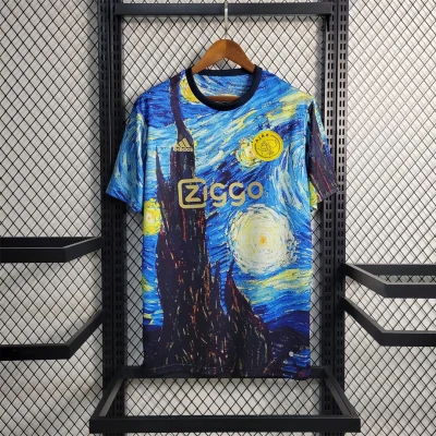Ajax x Van Gogh The Starry Night Custom Shirt 2023/24