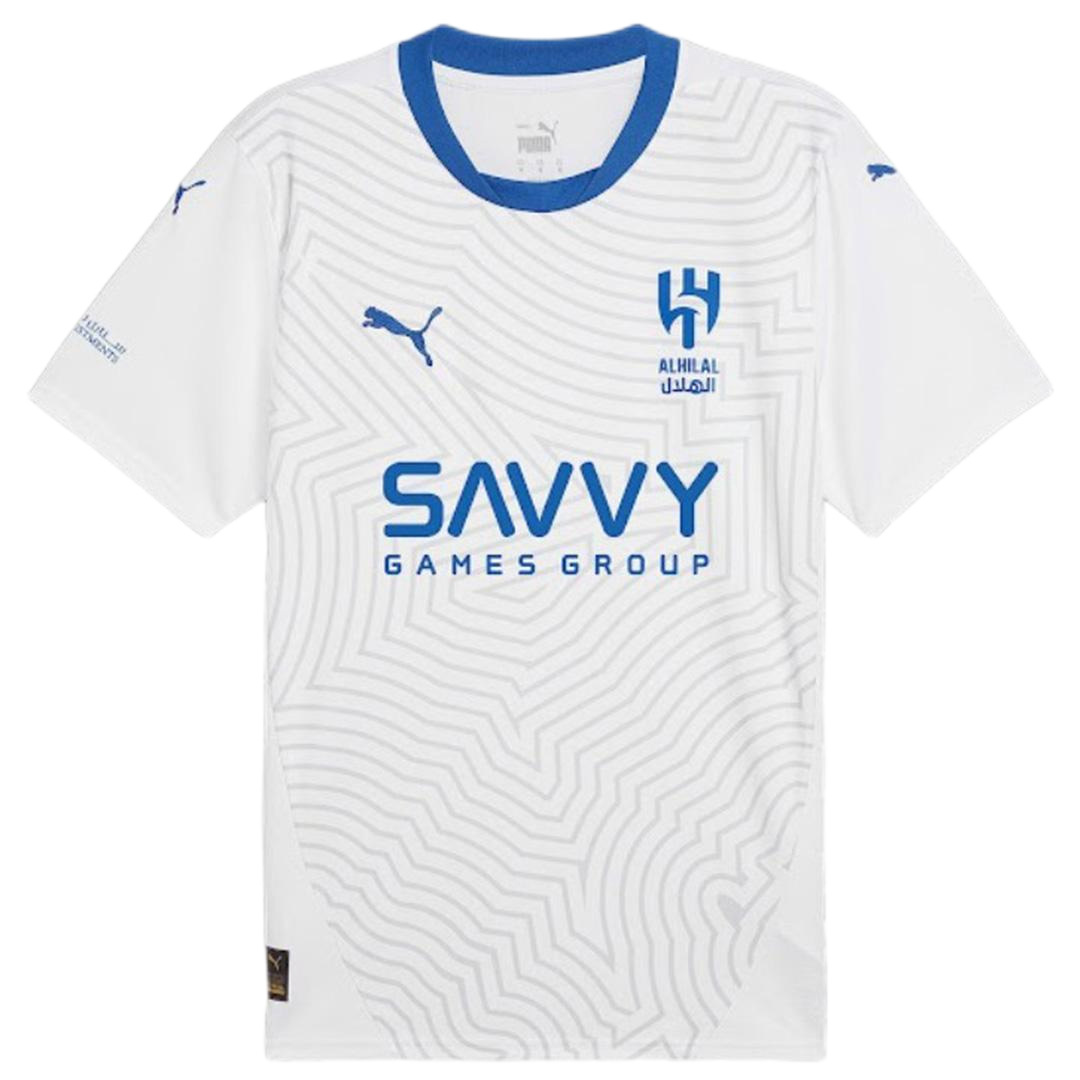 Neymar JR #10 Al Hilal SFC Soccer Jersey Away Custom Shirt 2024/25 - Image 2