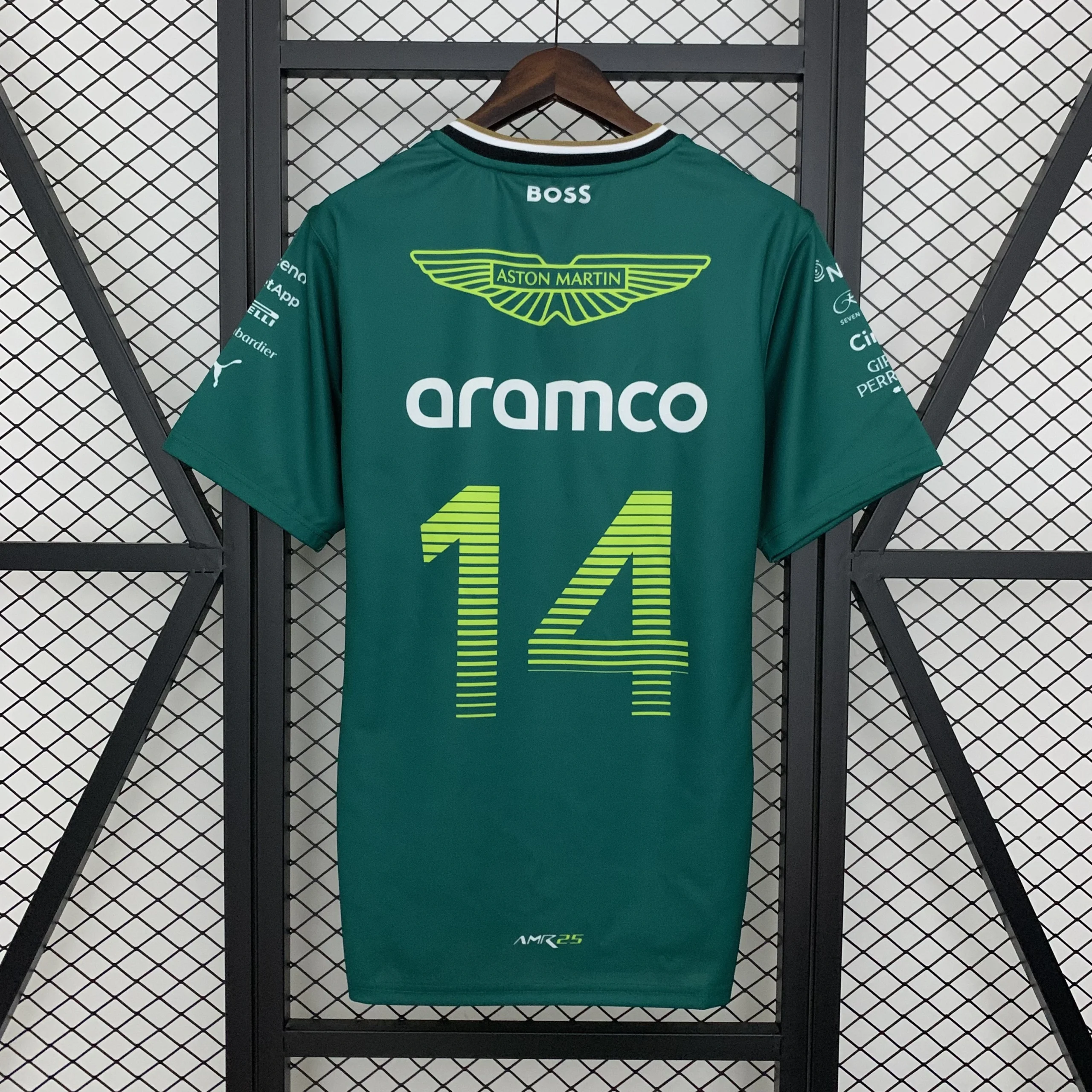 Aston Martin Aramco Cognizant F1 Racing Team T-Shirt 2025 - Image 4