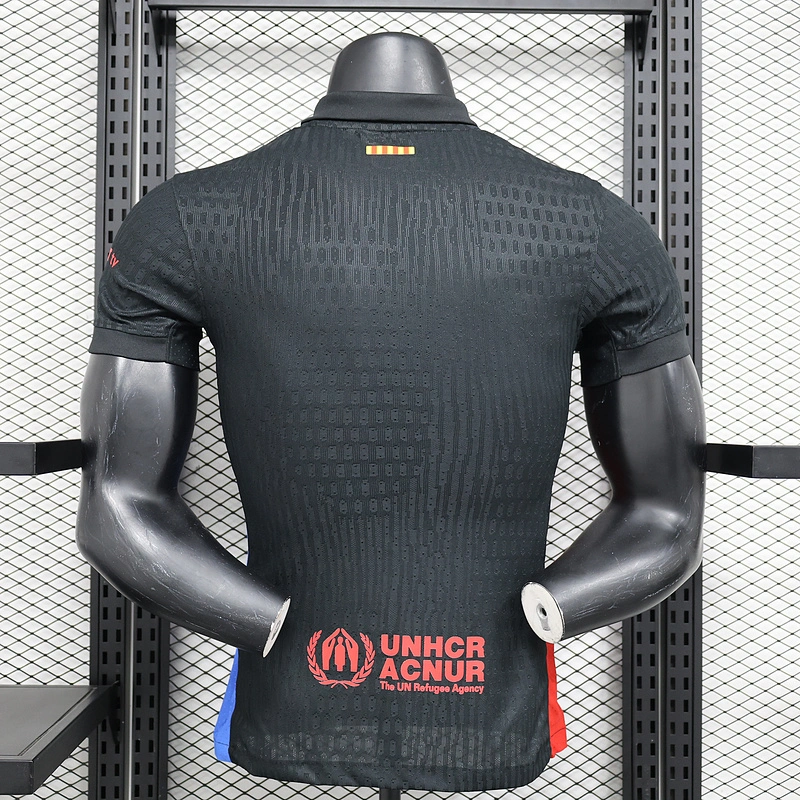 Barcelona Away Soccer Jersey 2024/25 - Spotify Logo Without Text - Image 2