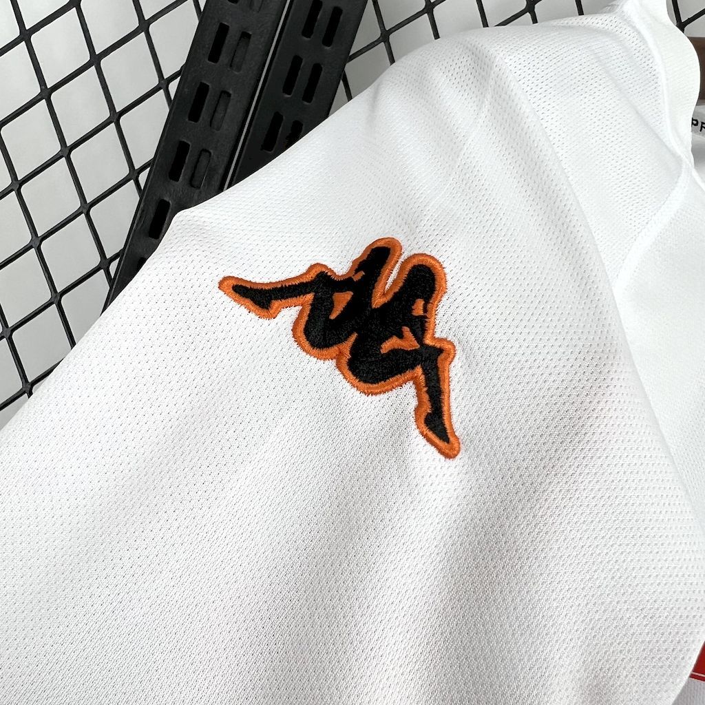 Roma Retro Soccer Jersey Away Custom Shirt 2000/01 - Image 5