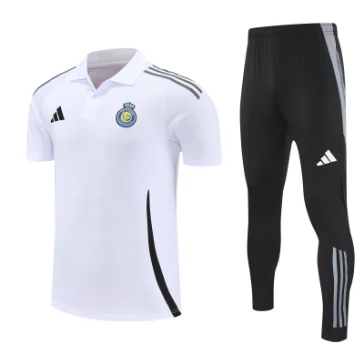 Al Nassr Training Kit (Polo+Pants) White 2025/26