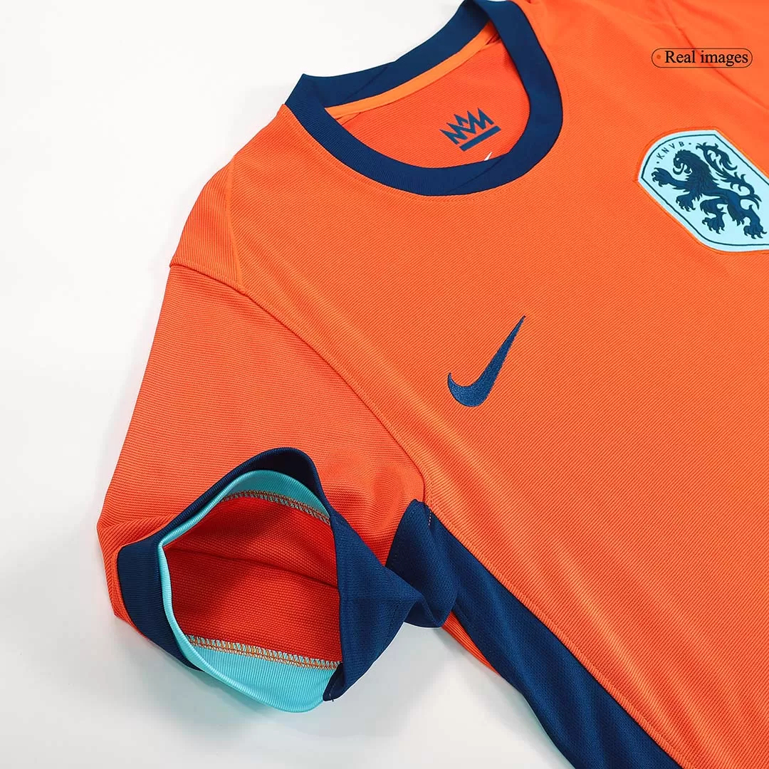 Netherlands Soccer Jersey Home Custom Shirt EURO 2024 - Image 3