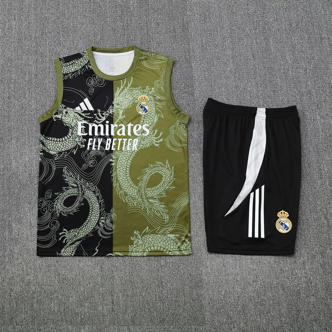 Real Madrid Sleeveless Training Kit 2025/26 - Image 4