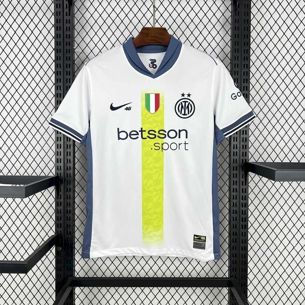 Inter Milan Soccer Jersey Away x Valentino Rossi Custom Shirt 2025/26