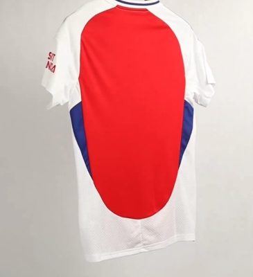 Alternative view of Arsenal Soccer Jersey Home Custom Shirt 2024/25