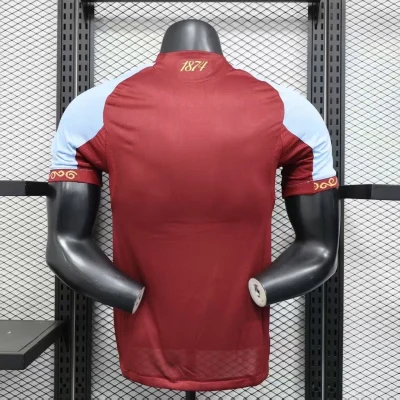 Alternative view of Aston Villa  Football Jersey Home Shirt 2025/26