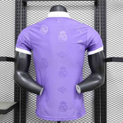 Alternative view of Real Madrid Soccer Jersey Retro Style Special Edition Shirt 2025/26
