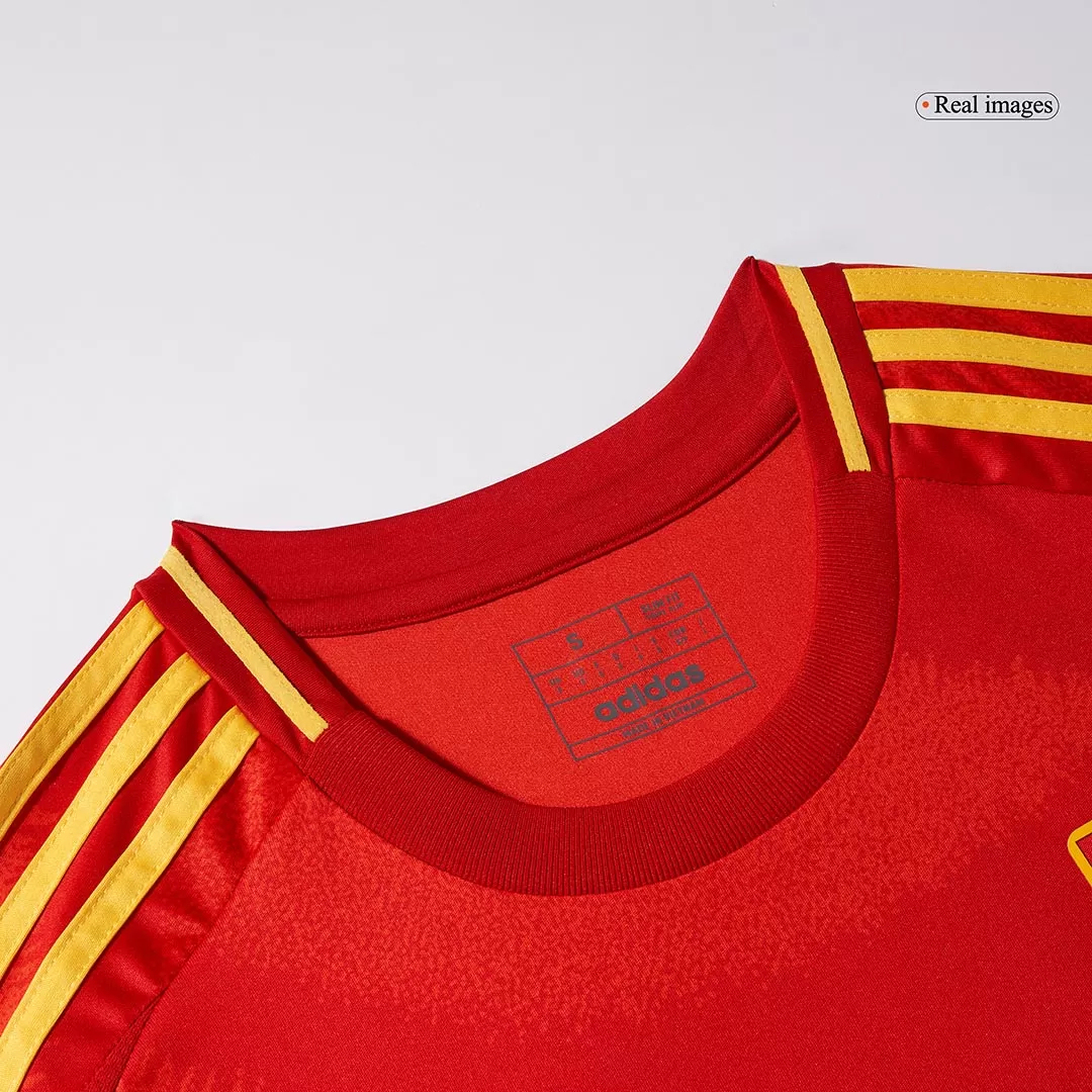 Spain Soccer Jersey Home Custom Shirt EURO 2024 - Image 6