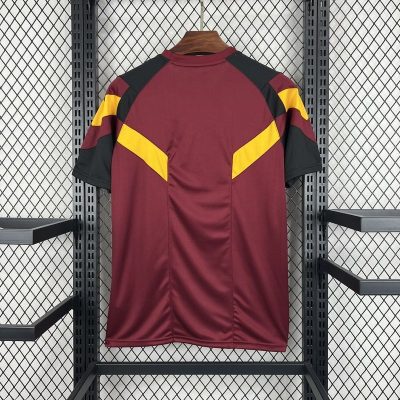 Alternative view of Roma Soccer Jersey Training Custom Shirt 2024/25