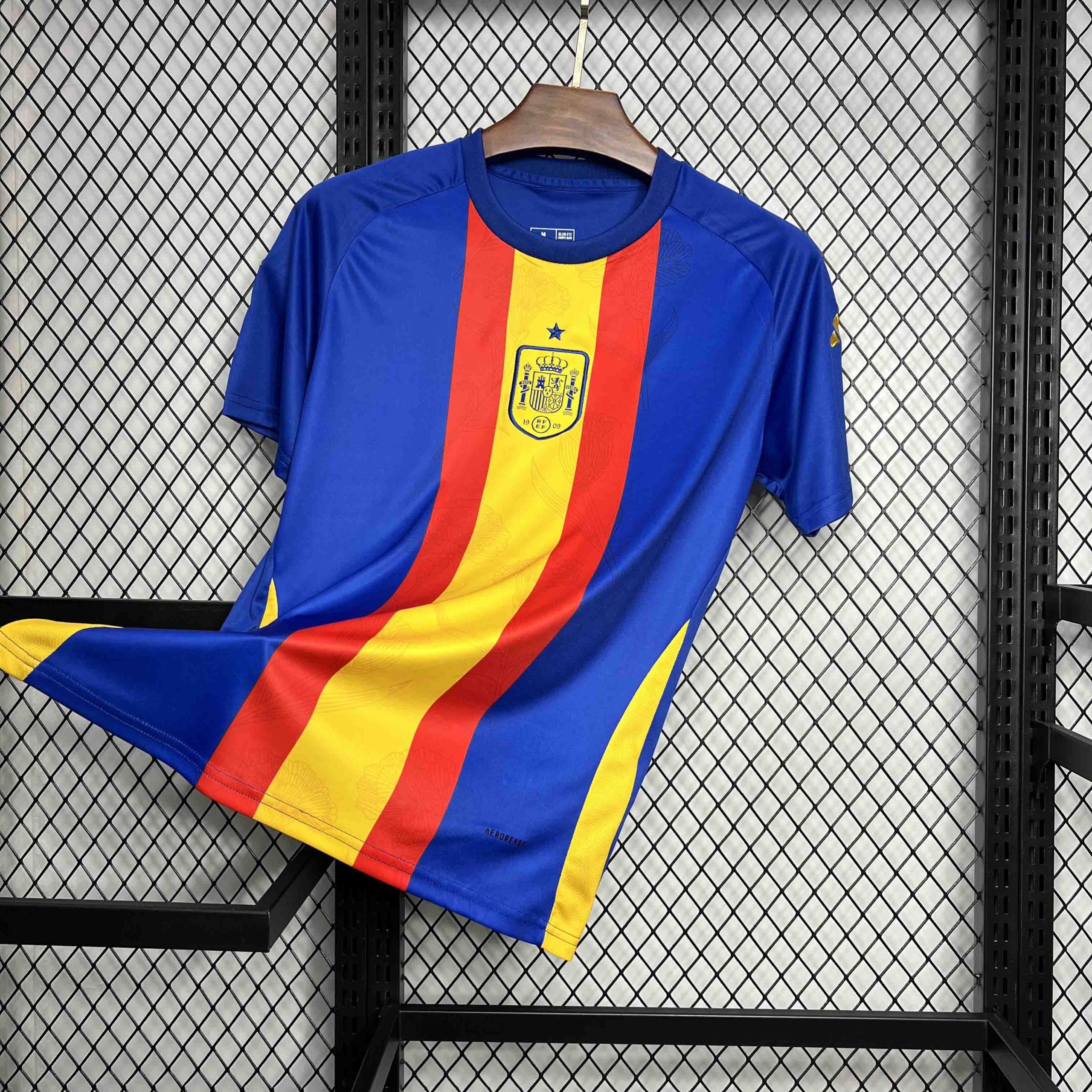 Spain Soccer Jersey Training Custom Shirt 2024 - Image 3