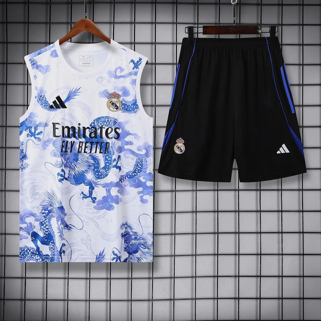 Real Madrid Sleeveless Training Kit 2025/26