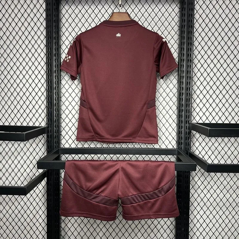 Manchester City Third Away Kids Kit Jersey+Shorts 2024/25 - Image 4