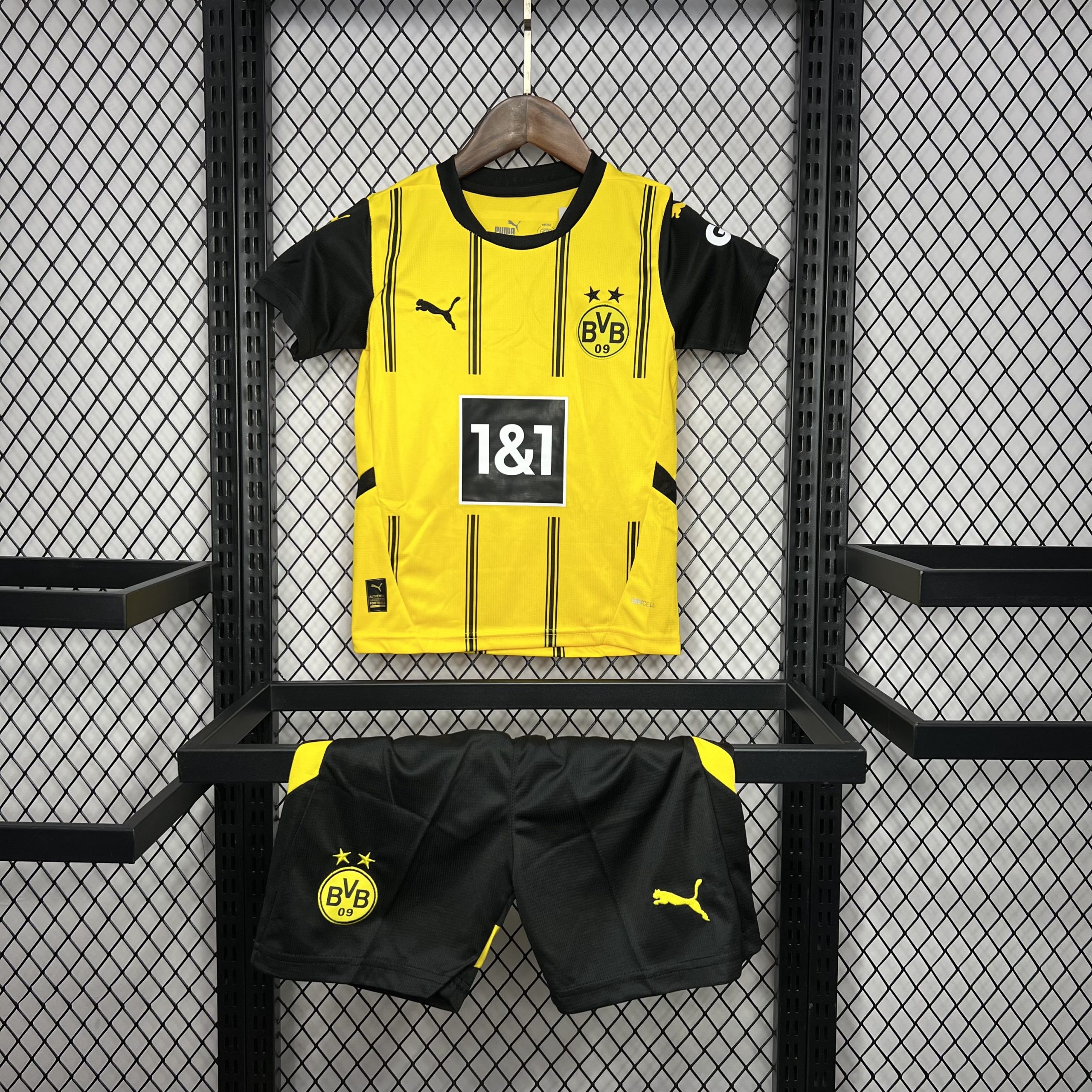 Borussia Dortmund Home Kids Kit Jersey+Shorts 2024/25