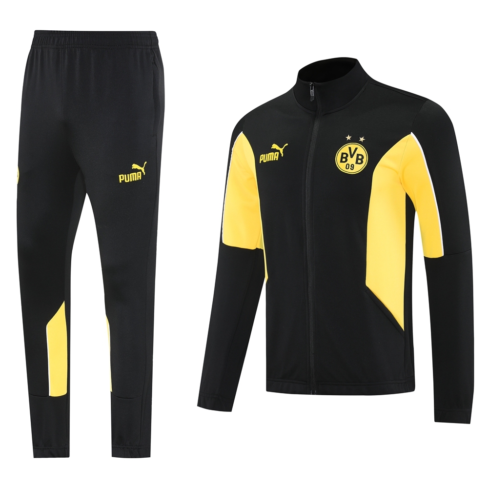 Borussia Dortmund Training Kit (Jacket+Pants) Black 2025/26