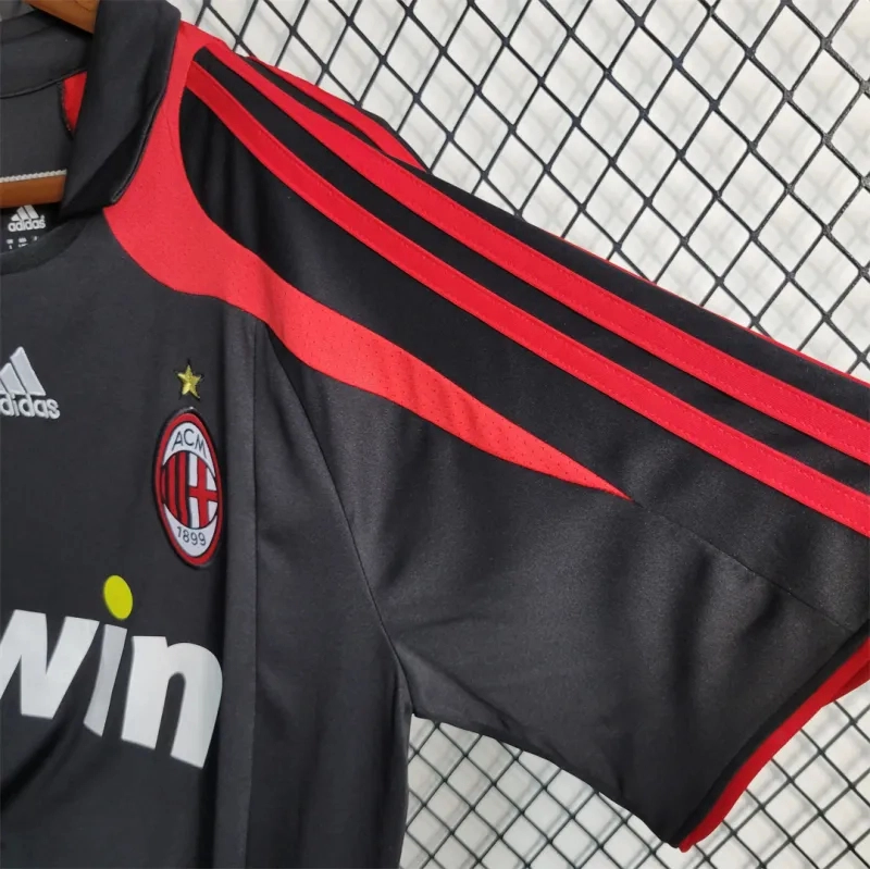 AC Milan Retro Soccer Jersey Third Away Custom Shirt 2007/08 - Image 5