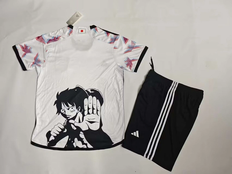 Japan Soccer Jersey One Piece Special Edition Kids Kit Jersey+Shorts 2025 - Image 2