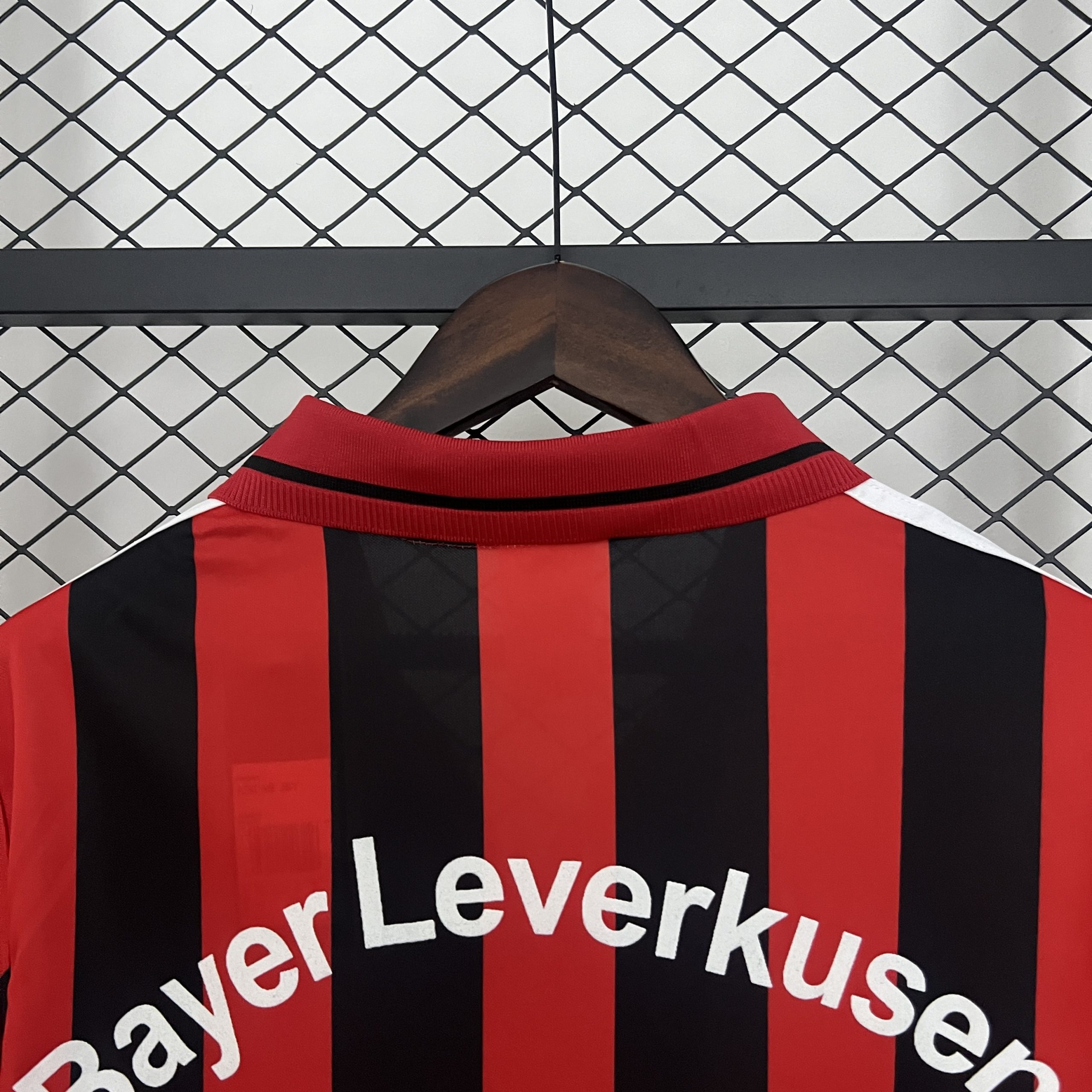 Bayer 04 Leverkusen Retro Soccer Jersey Home Custom Shirt 2001/02 - Image 2