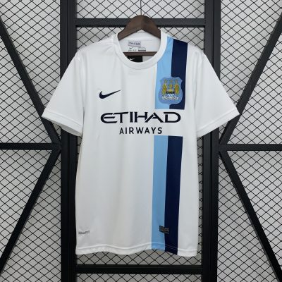 Manchester City Retro Third Away Football Jersey Shirt 2013/14