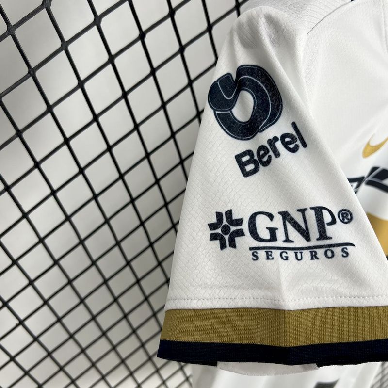 Pumas UNAM Soccer Jersey Home Kids Kit Jersey+Shorts 2025-26 - Image 3