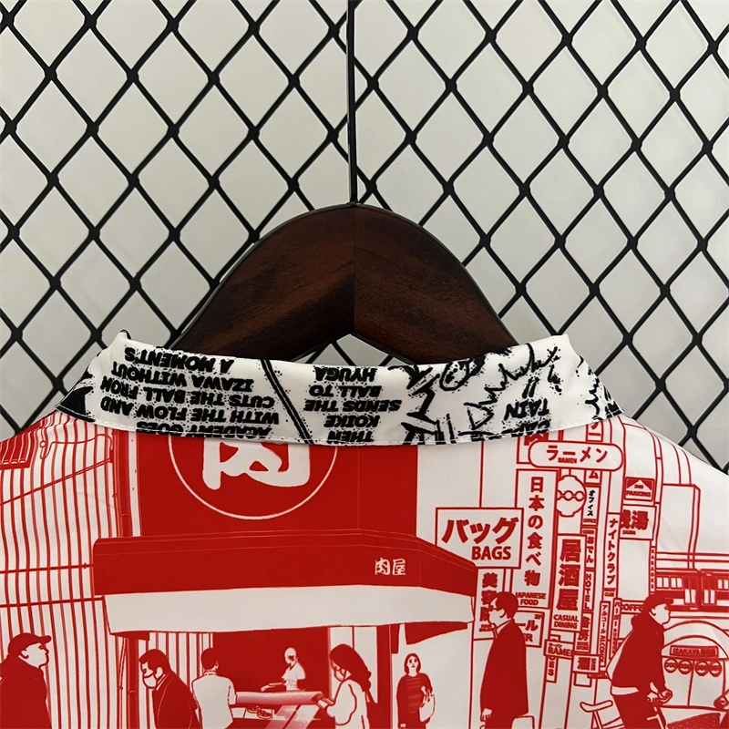 Japan Reversible Double-Sides Windbreaker Jacket Red&Black 2025 - Image 3