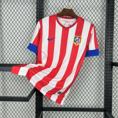 Atletico Madrid Retro Soccer Jersey Home Shirt 2012/13