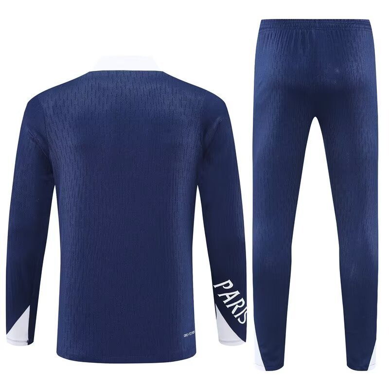 PSG Training Kit (Sweatshirt+Pants) Navy 2025/26 - Player Version - Image 2