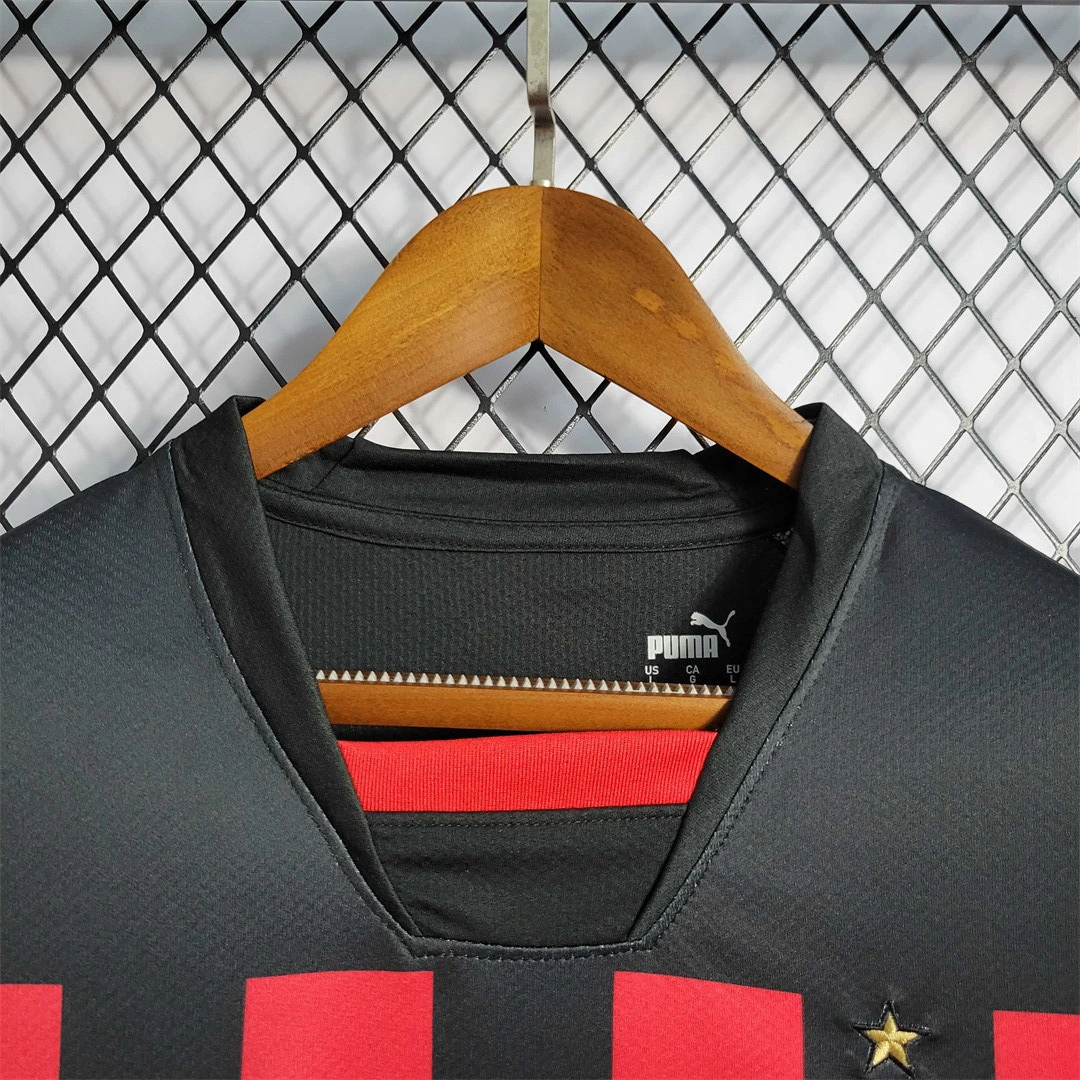 AC Milan Retro Soccer Jersey Home Custom Shirt 2022/23 - Image 6