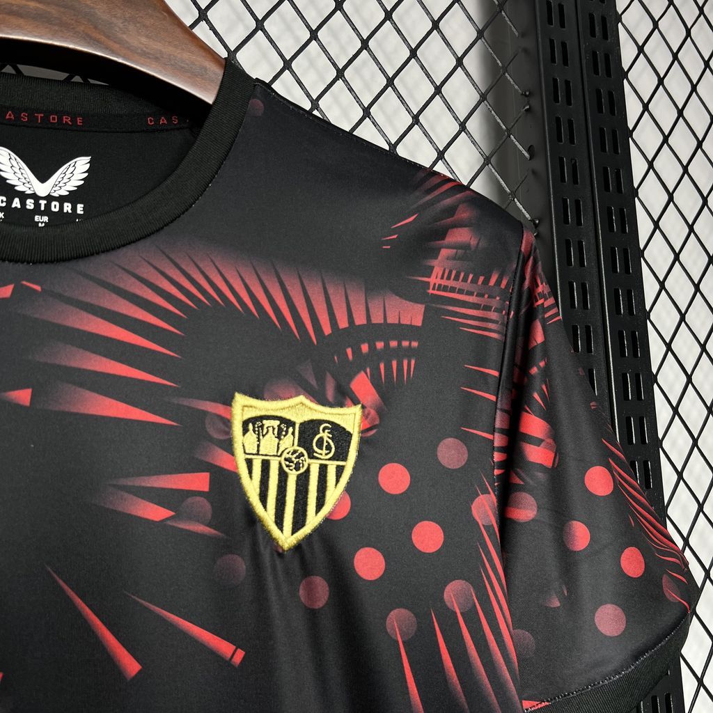 Sevilla FC Soccer Jersey Third Away Custom Shirt 2024/25 - Image 3