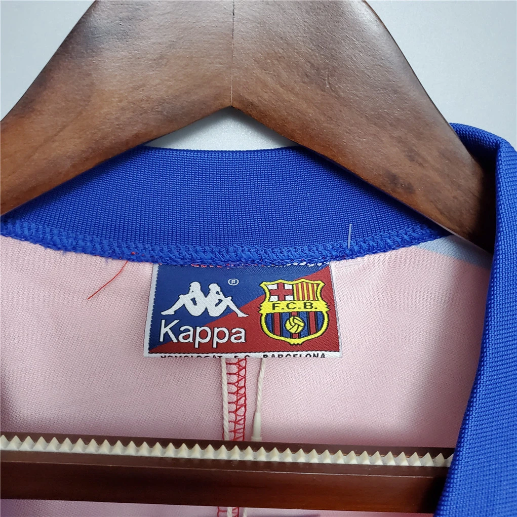Barcelona Retro Jersey Home Soccer Shirt 1992/95 - Image 4