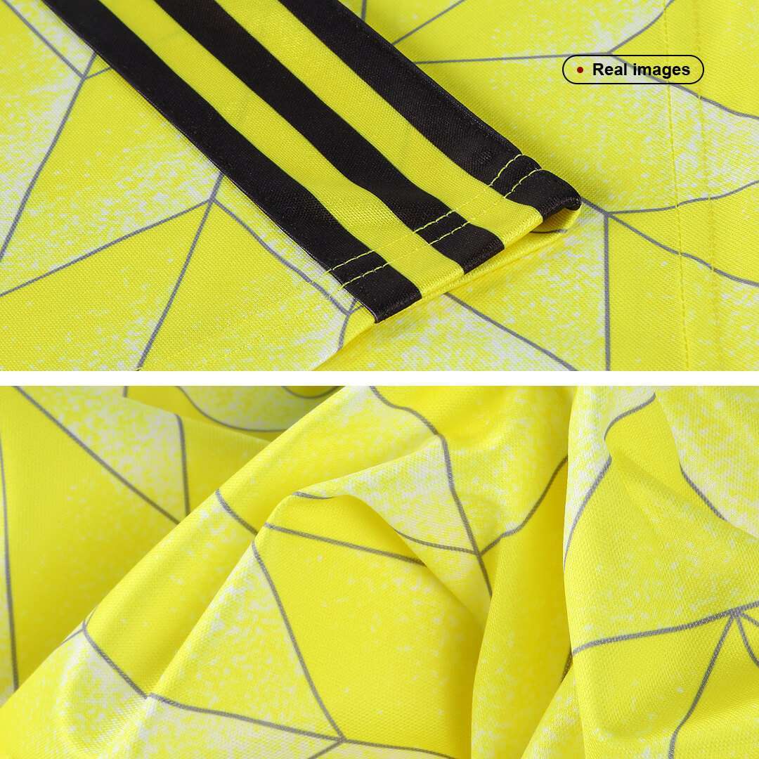 Borussia Dortmund Retro Jersey Home Soccer Shirt 1988-89 - Image 4