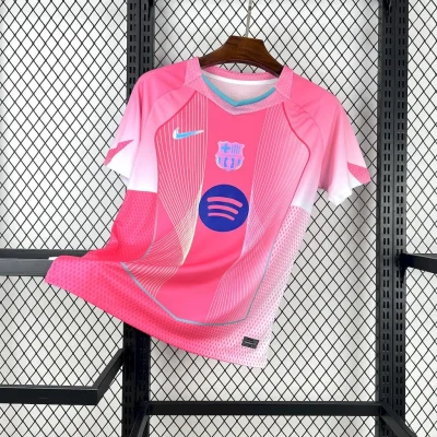 Barcelona Soccer Jersey Pink Special Edition Custom Shirt 2025/26