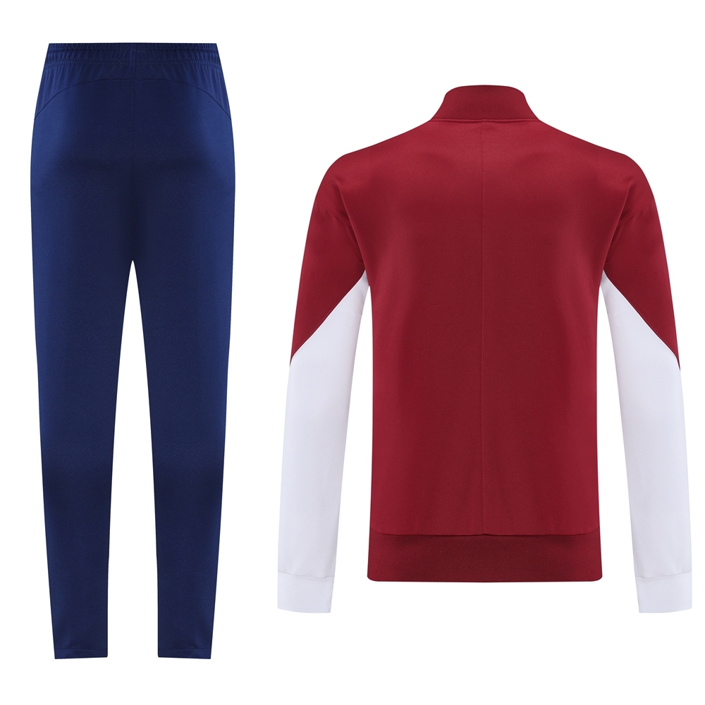 PSG Training Kit (Jacket+Pants) Jujube Red 2025/26 - Image 2