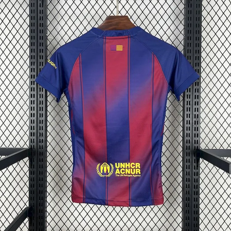 Barcelona Home Women's Soccer Jersey Custom Shirt 2025/26 - Image 2