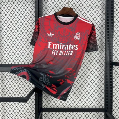 Real Madrid Soccer Jersey Dragon Special Edition Custom Shirt 2024/25