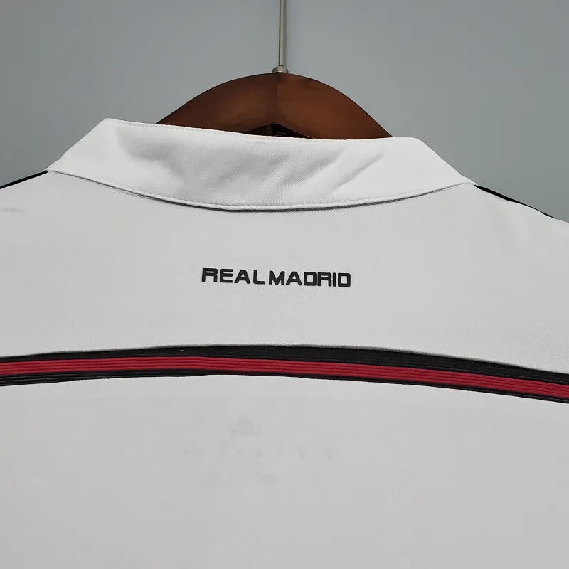 Real Madrid Retro Jersey Home Custom Soccer Shirt 2014/15 - Image 6
