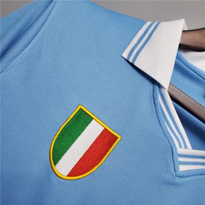 Alternative view of Napoli Retro Soccer Jersey Home Custom Shirt 1986-87
